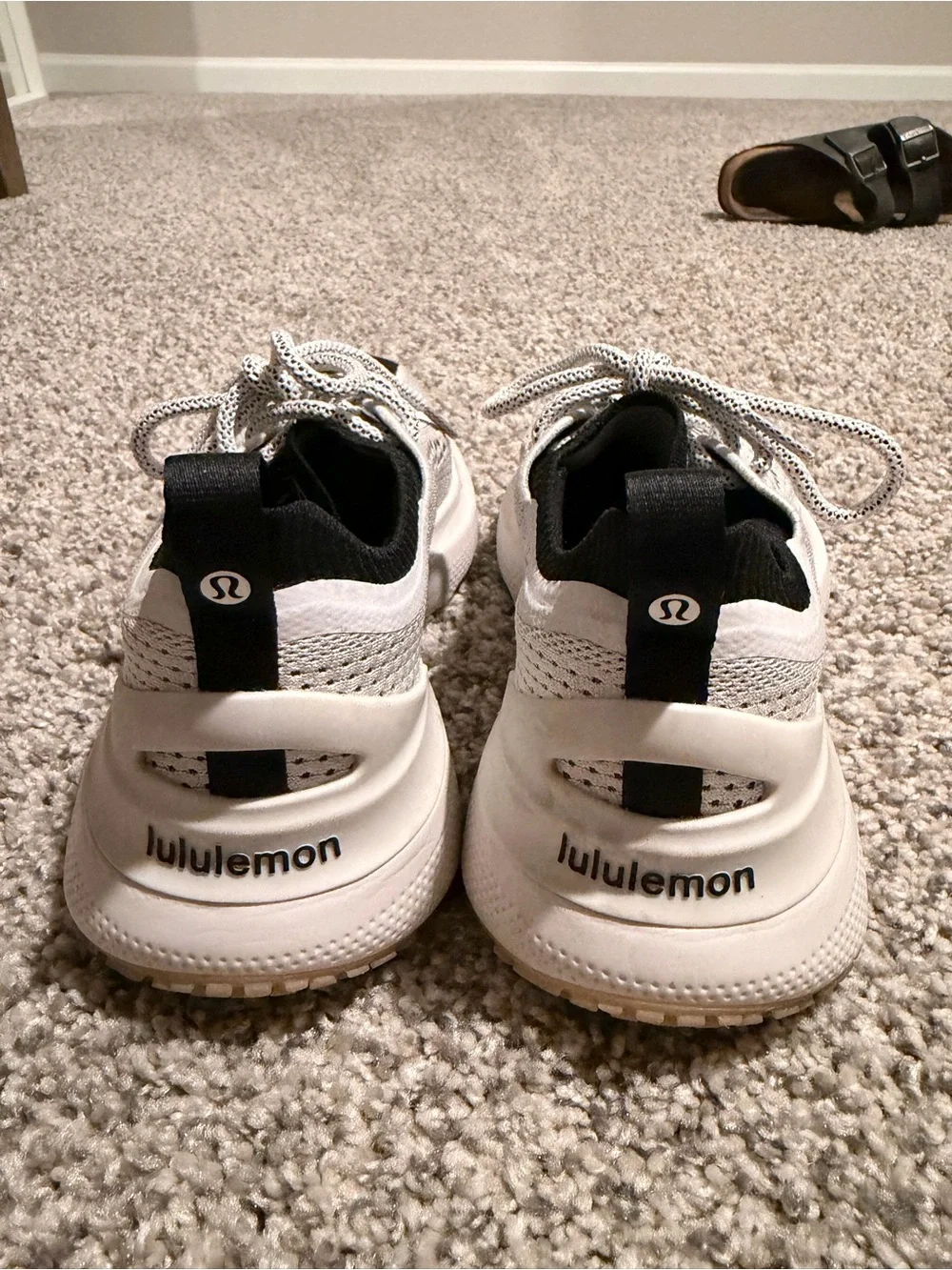 lululemon athletica White and Black Women's Athletic Shoes